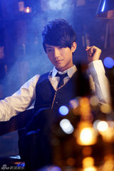 组图：陈楚生拍摄节目宣传片 音乐风云榜独家首播