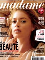 组图：荷兰超模杜晨-科洛斯登杂志封面性感优雅