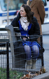 高清组图：《绯闻女孩》纽约热拍 两女星明争暗斗