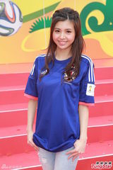 组图：苟芸慧将赴巴西世界杯称不怕治安差