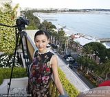 组图：张柏芝艳丽亮相戛纳庆32岁生日