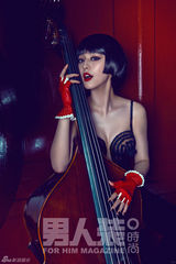 组图：范冰冰李治廷蒋劲夫《男人装》激情大片