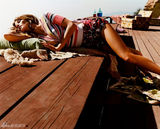 组图：辣妈超模吉赛尔-邦辰慵懒写真流露性感