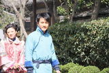 高清图：《欢喜婆婆俏媳妇》热拍 胡杏儿称不嫁豪门