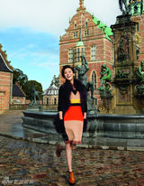 组图：苗圃登杂志封面分享旅行 演绎哥本哈根童话