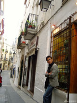 高清：张铎畅游巴塞罗那 沿途拍摄当地好风光