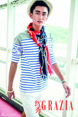 组图：快男最新写真曝光 左立变身民国青年