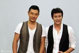 组图：黄维德陆毅携手拍写真 两岸型男同亮相  
