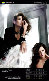 幻灯图：意大利小姐年历曝光 众模特美艳如女神