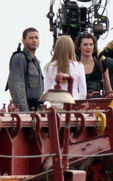 高清组图：《生化危机4》热拍 米勒携手乔沃维奇