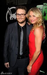 高清组图：《青蜂侠》洛杉矶首映 迪亚兹秀性感身材