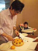 组图：《爸爸去哪儿》曝李湘老公及女儿亲子照