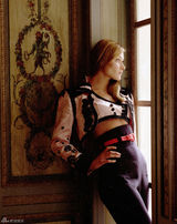 高清组图：法国第一夫人布吕尼写真秀法式性感