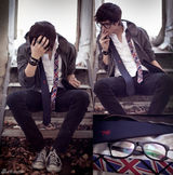 高清图：20岁美国帅哥亚当-加拉赫一周服饰搭配