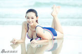 组图：沈芳熙比基尼写真曝光 清凉装扮显好身材
