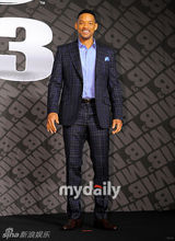 组图：威尔斯密斯出席《黑衣人3》韩国发布会