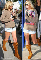 组图：明星爱街拍第三期 二十款毛衣时尚混搭