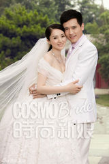 组图：高云翔董璇登时尚杂志 演绎浪漫童话爱情