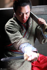 幻灯图：《水浒》热拍鸳鸯楼 杜淳版西门庆劫数难逃