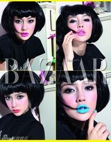 高清图：AngelaBaby《芭莎》大片 甜美公主气质独特