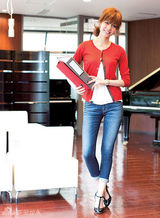 组图：日本人气模特菅原沙树示范50款日系搭配