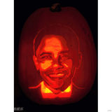 幻灯图集：奥巴马杰克逊成万圣节南瓜灯主角