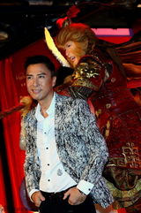 组图：《大闹天宫》蜡像揭幕 郭富城牛魔王逼真