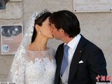 组图：卢森堡王子举行浪漫婚礼 众皇室成员出席