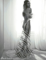 组图：荷兰超模杜晨-科洛斯登杂志封面性感优雅