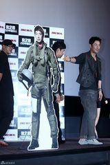 高清组图：Rain新片《重返基地》举行媒体首映式