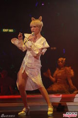 组图：陈慧娴张学友亲吻无顾忌 演唱会变老友会