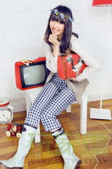 组图：白百何拍日系写真 展现精灵活泼可爱个性