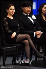 组图：IVY《芝加哥》蕾丝短裙 红唇黑丝诱惑