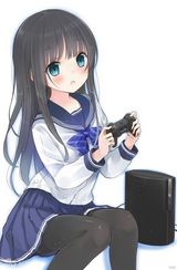策划：二次元少女校服图 怪蜀黍们请Hold住