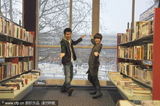 幻灯：《一页台北》主角玩浪漫 书店登对跳摇摆舞