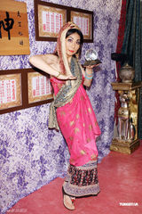 组图：《螺丝小姐》探班 李毓芬不排斥与罗志祥对戏