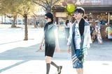 组图：张翰下岗李菲儿当导游 郑佩佩爱女探班