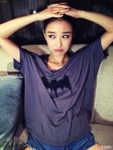 组图：卖萌可耻！倪妮自导自演Batgirl霸气侧漏