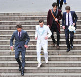 组图：《绯闻女孩》浪漫婚照 BC终成眷属