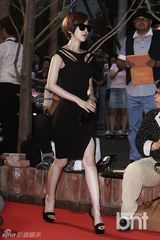 组图：韩团missA成员Min等助阵品牌活动