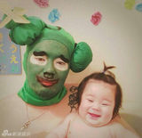 组图：日本父女逗比泡澡照走红 蠢萌犯二又有爱