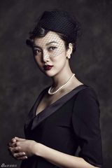 组图：林芮西复古时尚写真  变身乱世佳人