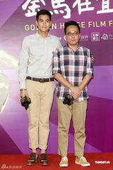 组图：彭于晏林育贤再合作拍金马奖形象广告