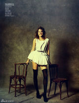 高清图集：纳塔利-沃佳诺娃登中国版《VOGUE》