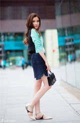 组图：鲍天琦变身冰激凌系美少女慵懒迷人