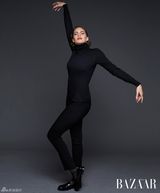 奥黛丽-赫本孙女高冷大片 再现甜姐经典造型(图)