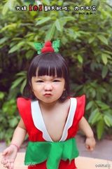 组图：最萌葫芦娃！包子脸小萝莉分身葫芦7兄弟