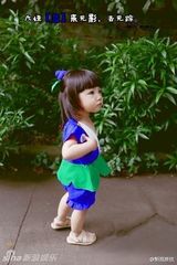 组图：最萌葫芦娃！包子脸小萝莉分身葫芦7兄弟