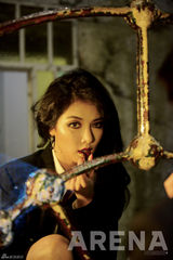 组图：4minute泫雅拍写真 演绎蛇蝎美人性感魅力