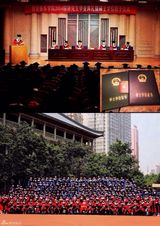 组图：美女硕士毕业抱儿子怀女儿被赞人生赢家